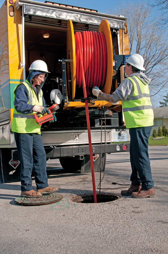 Green Service Rig Green Wheels | Municipal Sewer and Water