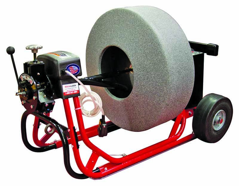 Cable Machines - Electric Eel Model 800 hydrostatic sewer cleaner