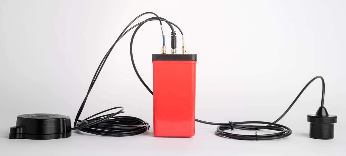Echologics echoshore dxe leak monitoring sensor