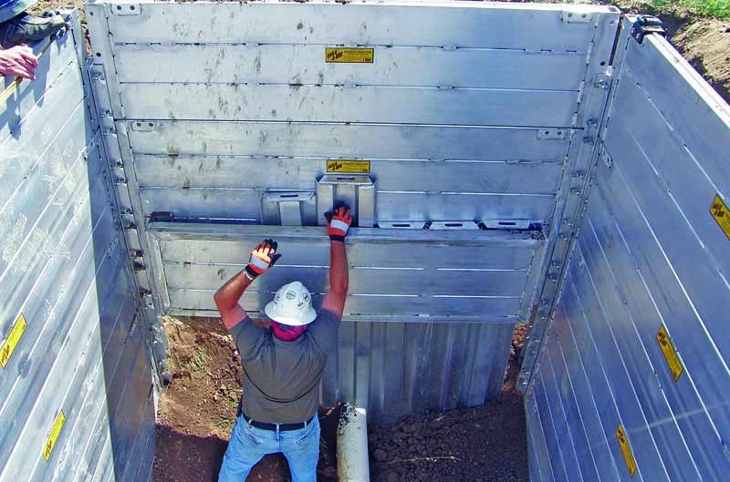 Shoring - Efficiency Production Build-A-Box Sheeting Guide Frame
