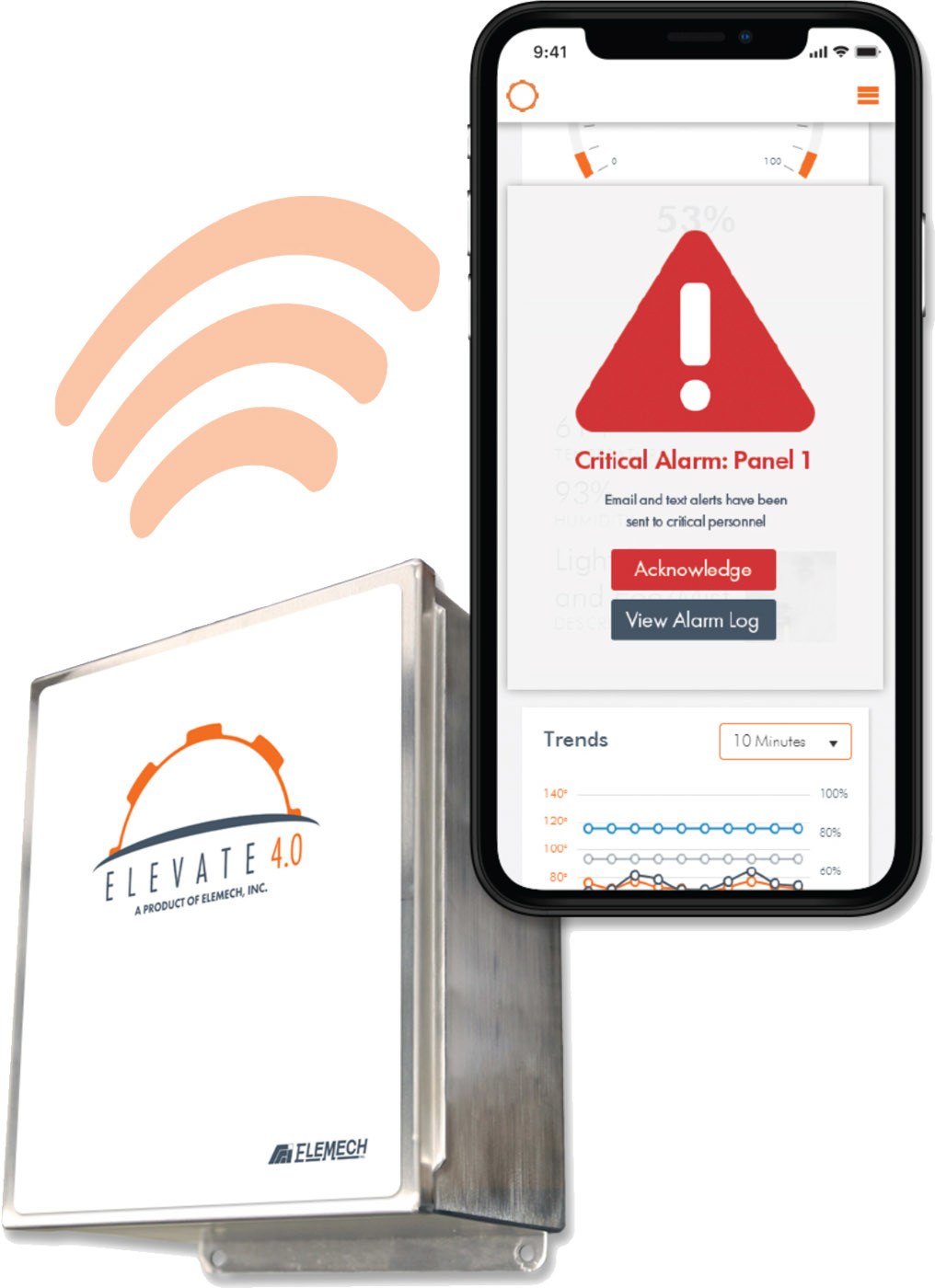 Data Loggers and Management - EleMech Elevate4.0