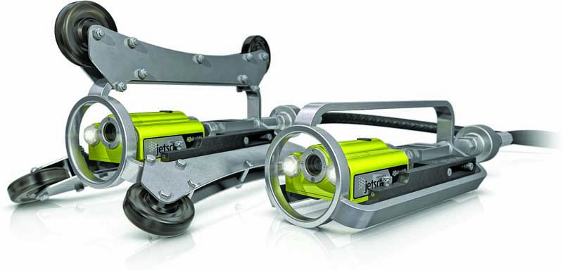 TV Inspection Cameras - Sled-design video nozzle