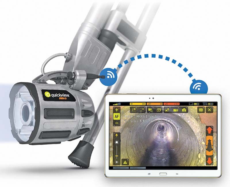 TV Inspection Cameras - Envirosight Quickview airHD