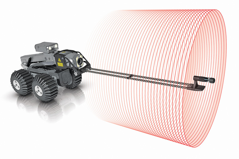 Laser Profiling Equipment - Envirosight ROVVER X laser profiler