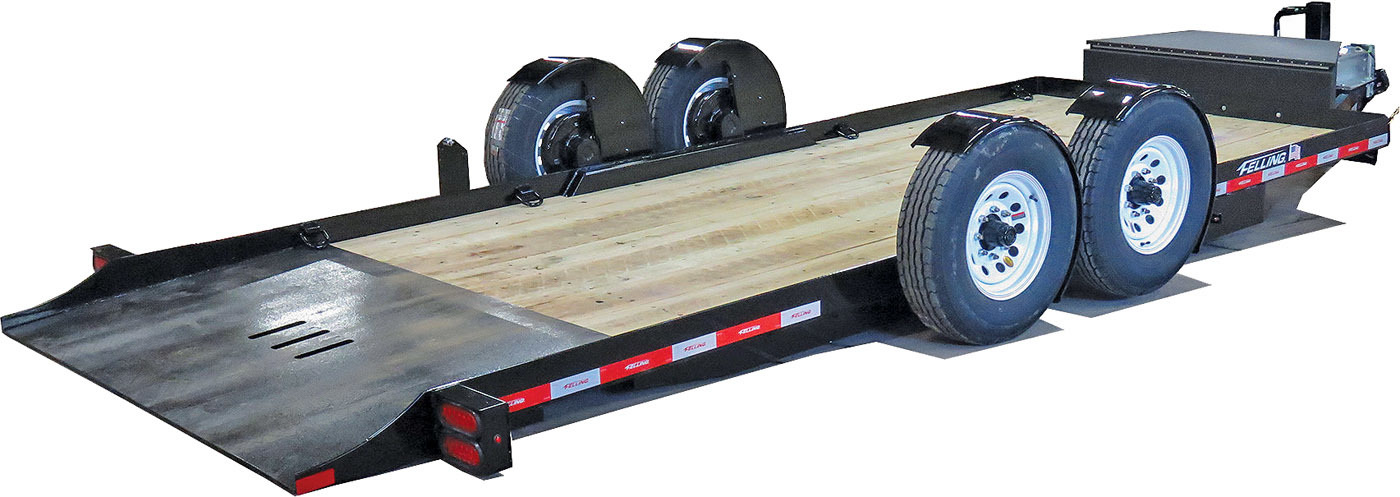 Felling Trailers EZ Tilt Technology