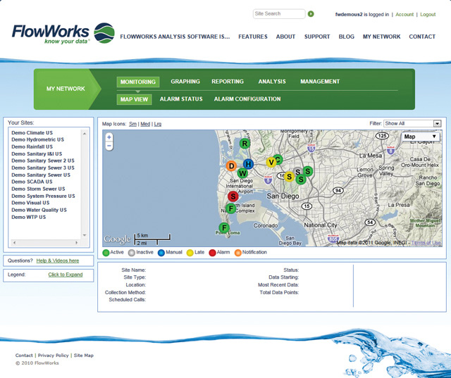Internet Flow Control Software All Flowing Together | Municipal Sewer and Water
