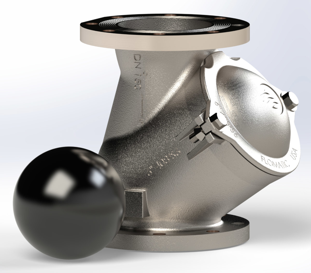 Flomatic model 4082s6 ball check valve
