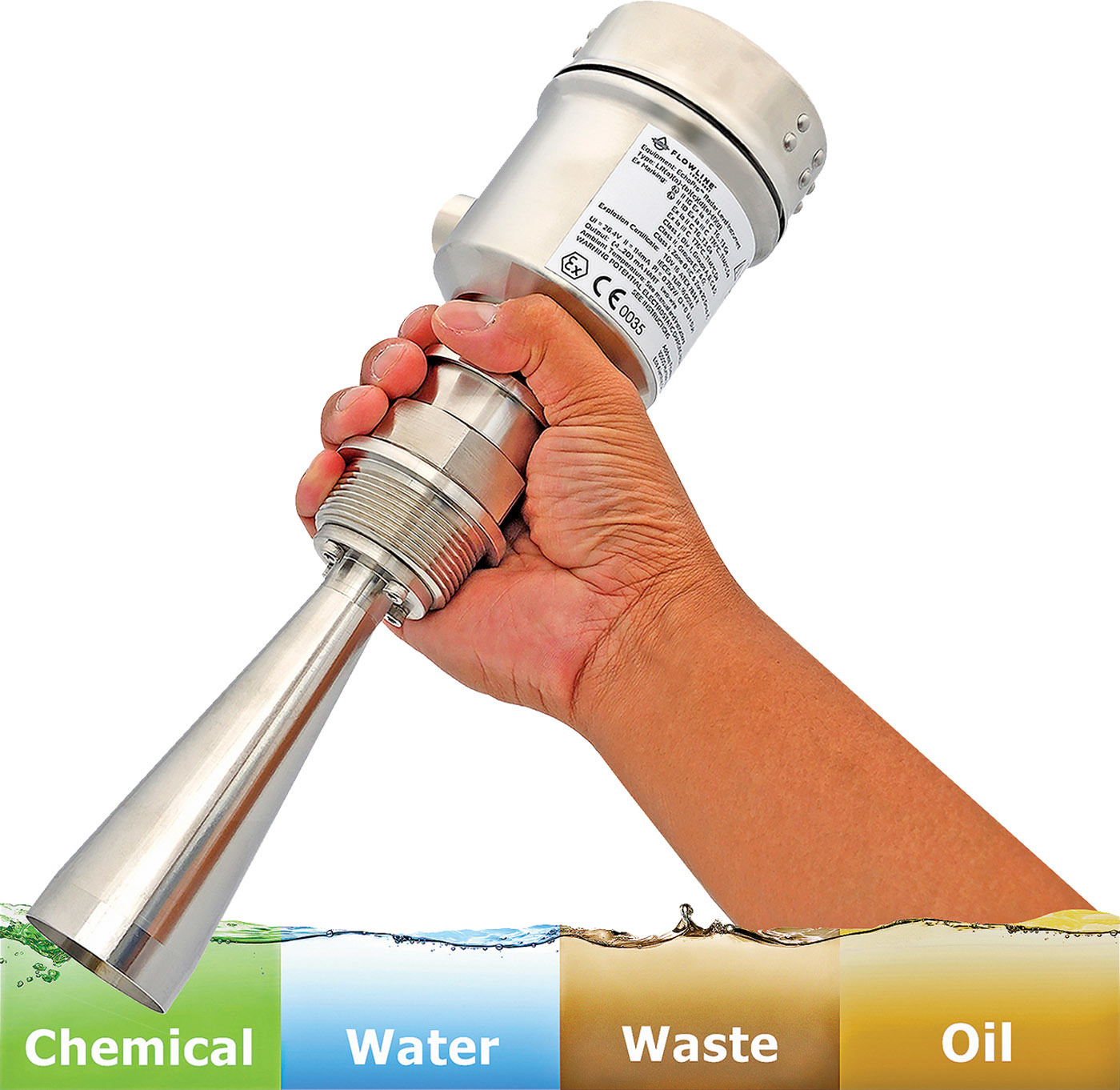 Flowline EchoPro pulse radar liquid level sensors