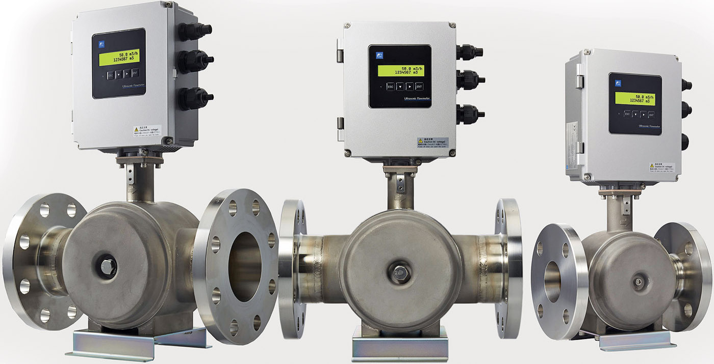 Fuji Electric Corp. of America spool-type ultrasonic flowmeter