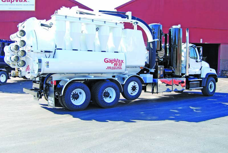Excavation Equipment - Cyclone filtration hydroexcavator