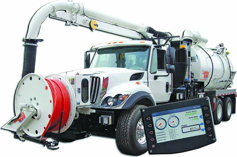 Jet/Vac Combination Trucks/Trailers - Wireless-controlled combination jet/vac
