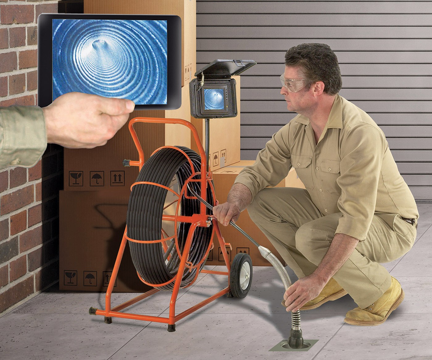 Mainline TV Camera Systems - General Pipe Cleaners Gen-Eye POD