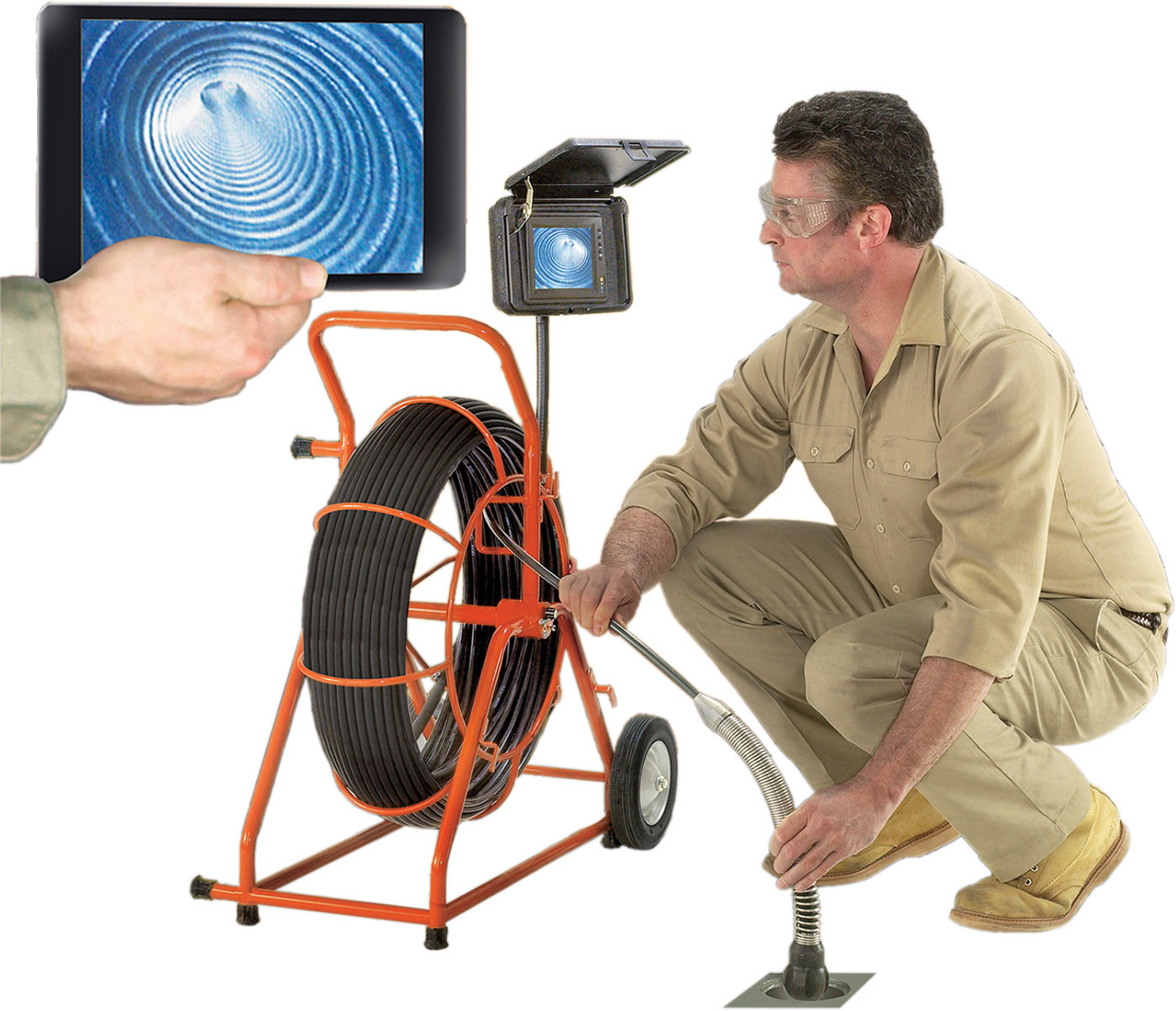 Push TV Camera Systems - General Pipe Cleaners Gen-Eye POD