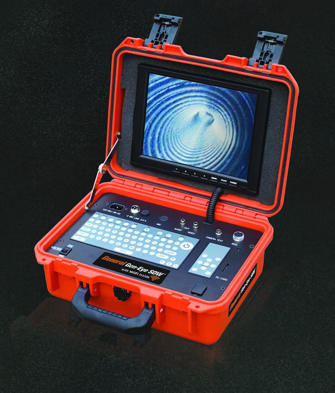 General Pipe Cleaners inspection system with Wi-Fi