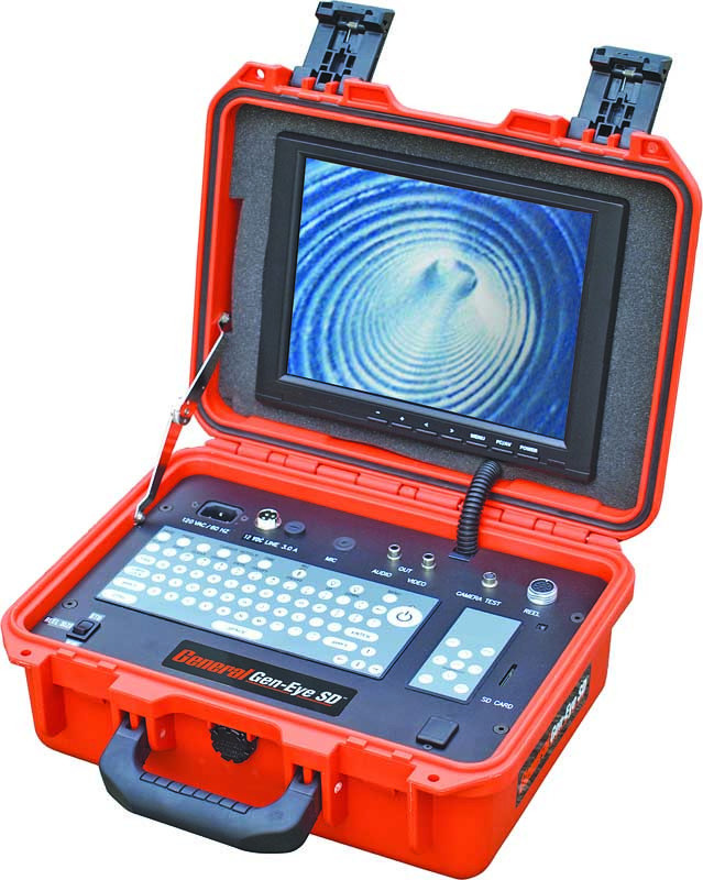 General Pipe Cleaners Gen-Eye SD video inspection system