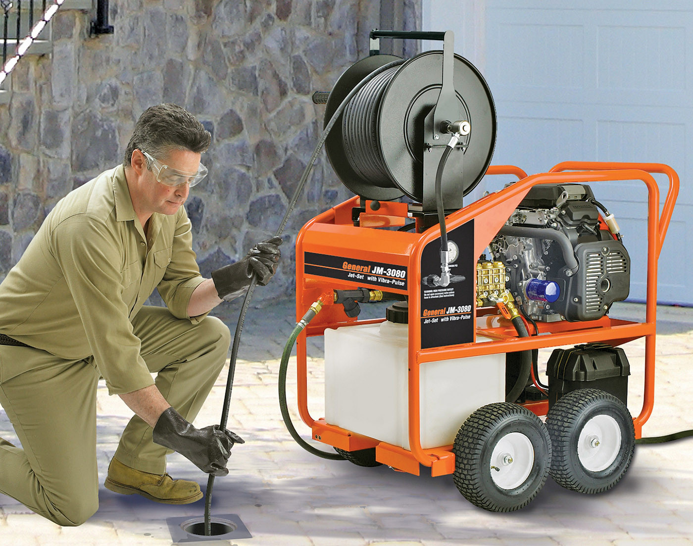 Pipeline Rehabilitation - General Pipe Cleaners JM-3080 Jet-Set