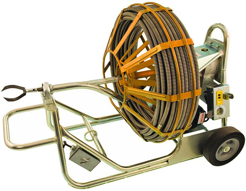 Cable Machines - Heavy-duty electric drain cleaning machine