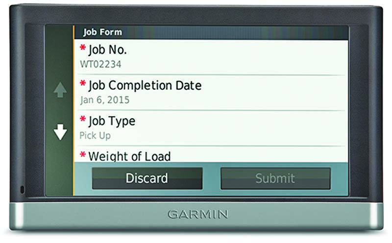GPS Insight Garmin custom forms