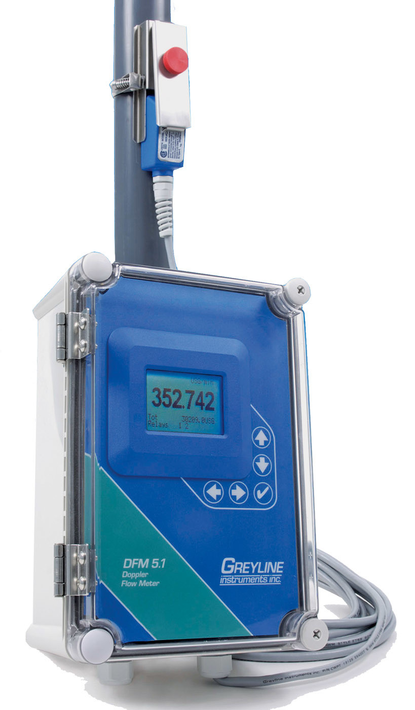 Flow Control/Monitoring Equipment - Greyline Instruments DFM 5.1 Doppler flowmeter