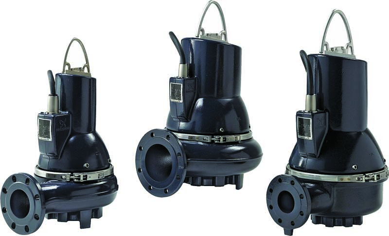 Grundfos submersible wastewater pumps