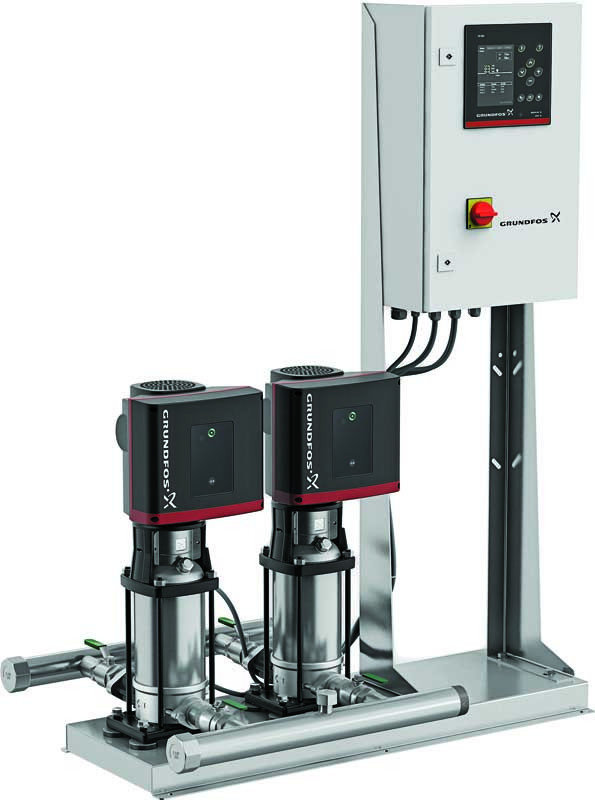 Grundfos pressure-boosting system