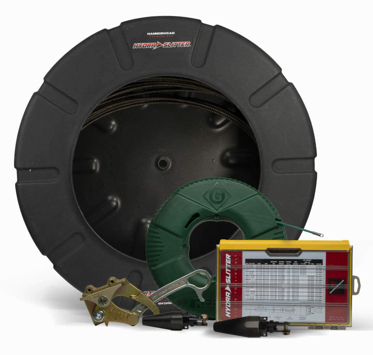 Hammerhead trenchless hydraslitter