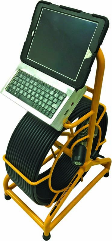 Mainline TV Camera Systems - Hathorn Corporation Wi-Fi lateral inspection camera