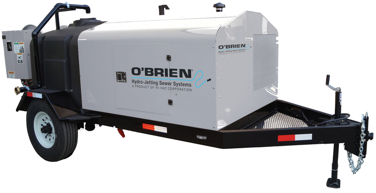 Hi vac o Ybrien 3500 series water jetter