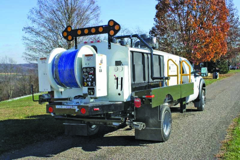 Truck/Trailer/Portable Jetters - Truck-mounted hydrojetter
