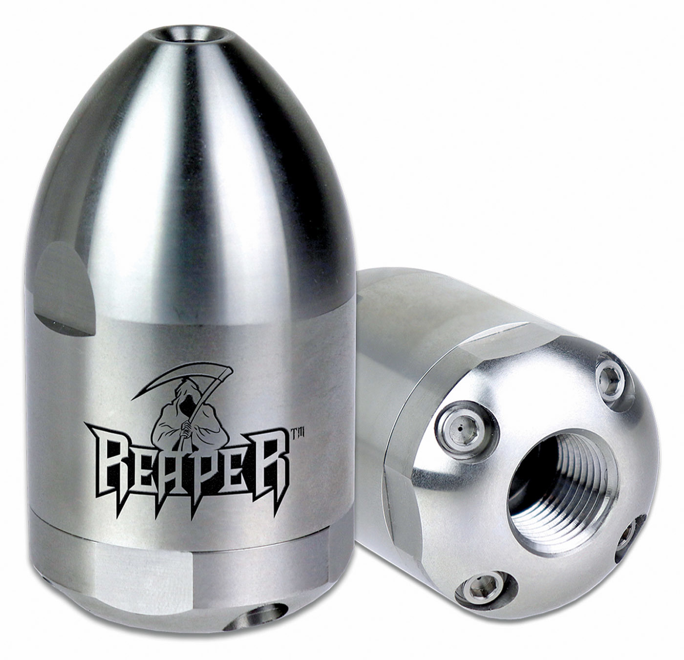 Hydra flex reaper rotating jetting nozzle