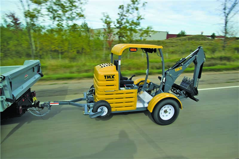 Excavation Equipment - Towable mini-excavator