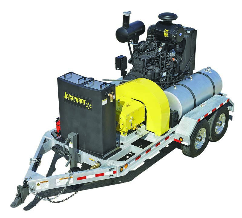 Waterblasting - Mobile waterblasting unit