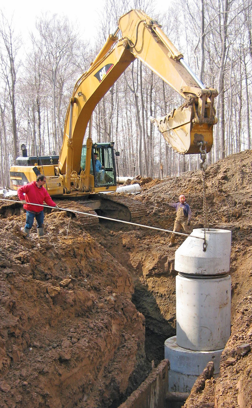 Manhole Parts and Components - Kistner Concrete Products precast sanitary manholes