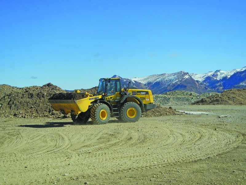 Komatsu Tier 4 Final wheel loader