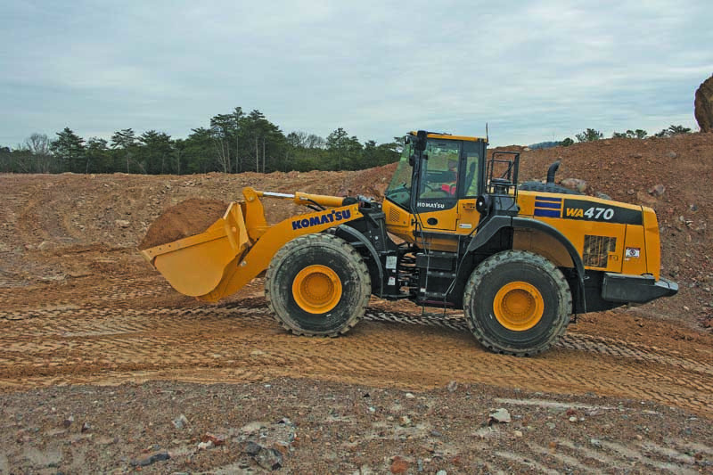 Komatsu Tier 4 Final wheel loader