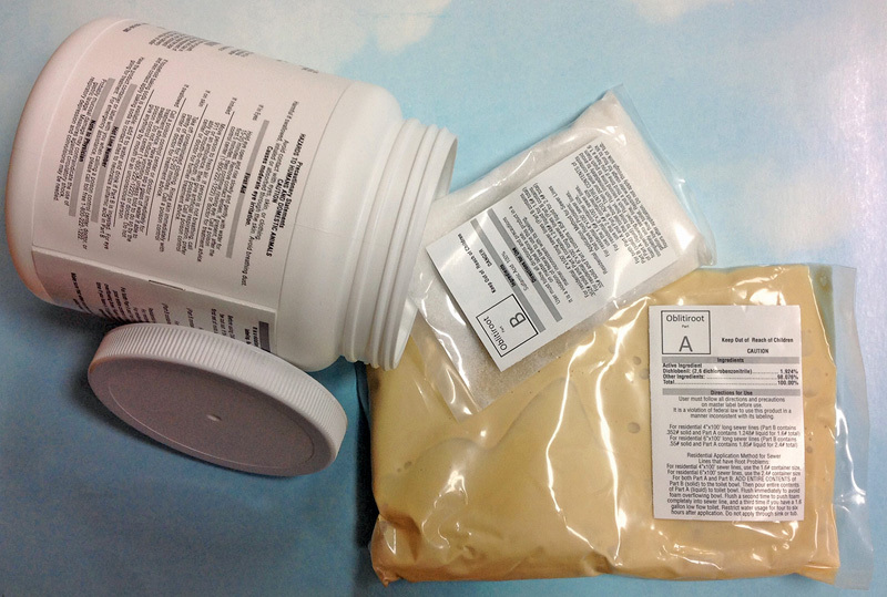 Root Chemicals - Lenzyme/Trap-Cleer foaming root control