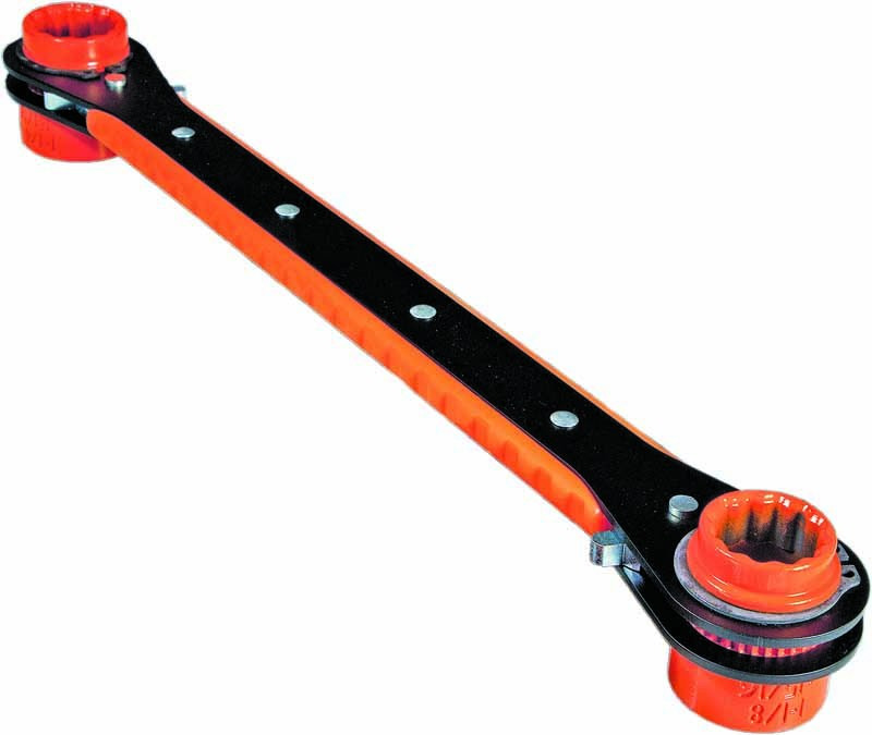 Lowell 4-in-1 ratcheting socket wrench