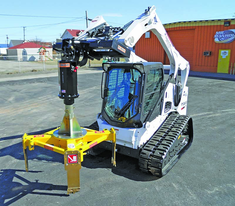 Mr. Manhole 52-inch manhole cutter