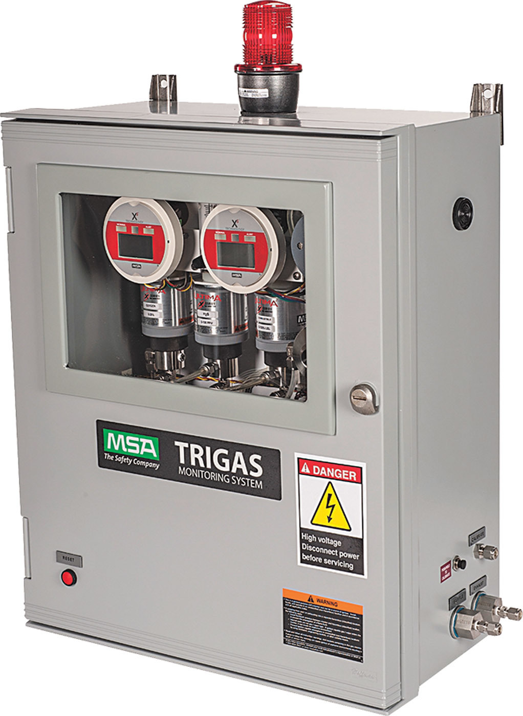 Electronic Leak Detection - MSA Safety TriGas Monitoring System