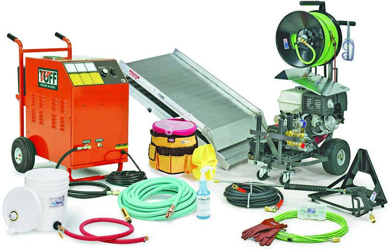 Truck/Trailer/Portable Jetters - Hot-water cleaning package