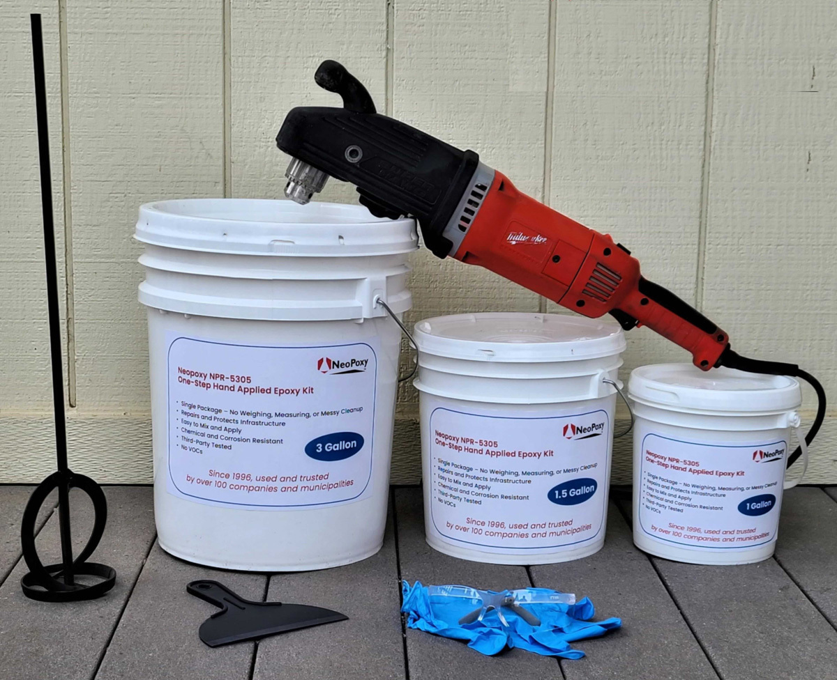Neopoxy npr 5305 one step epoxy kit