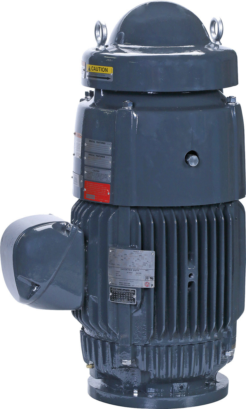 Nidec vertical motor
