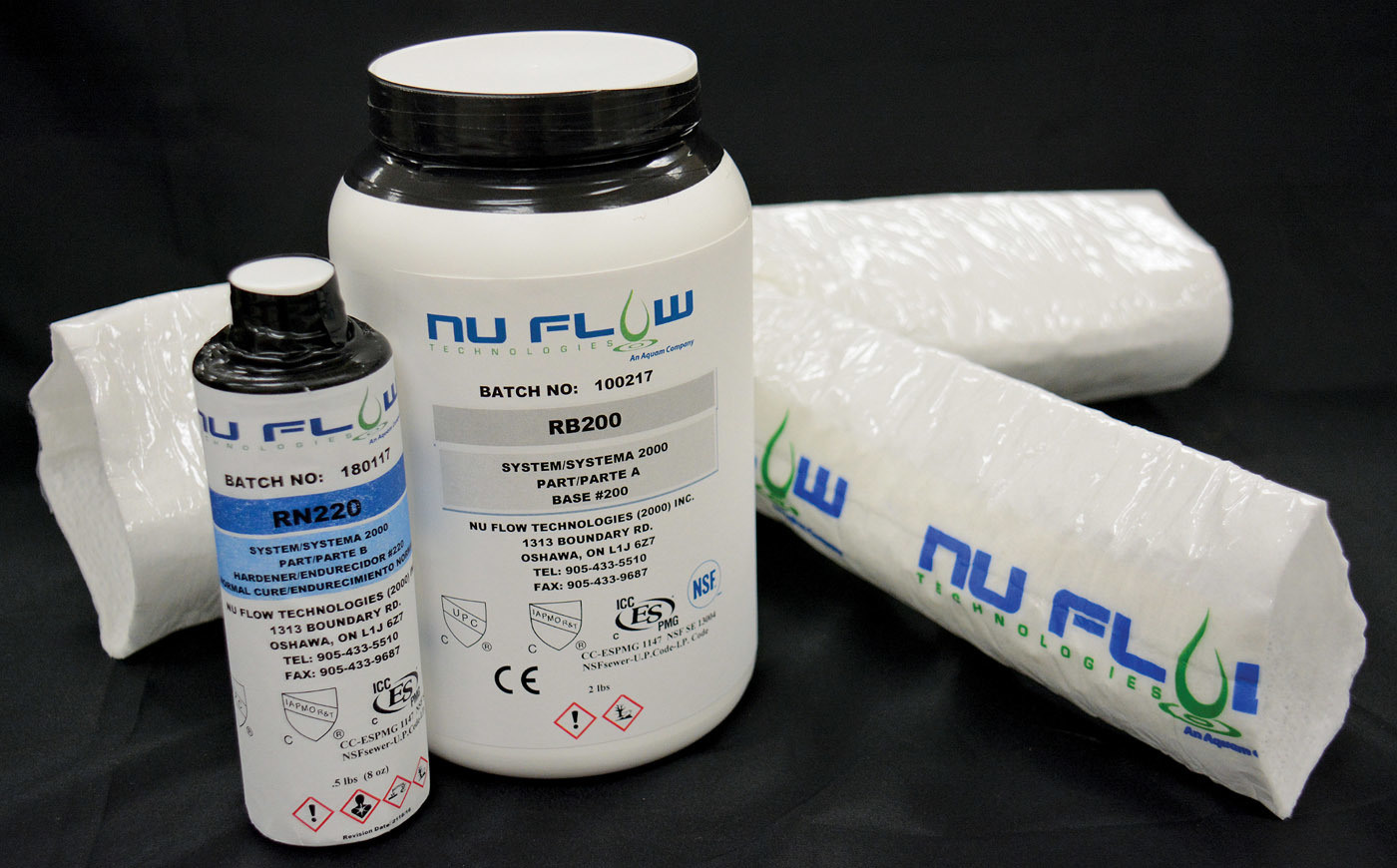 CIPP - Nu Flow Technologies Vertical and Horizontal CIPP Connection Liner