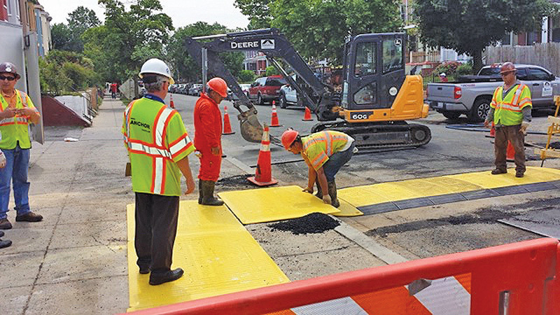Oxford Plastics composite modular road plates
