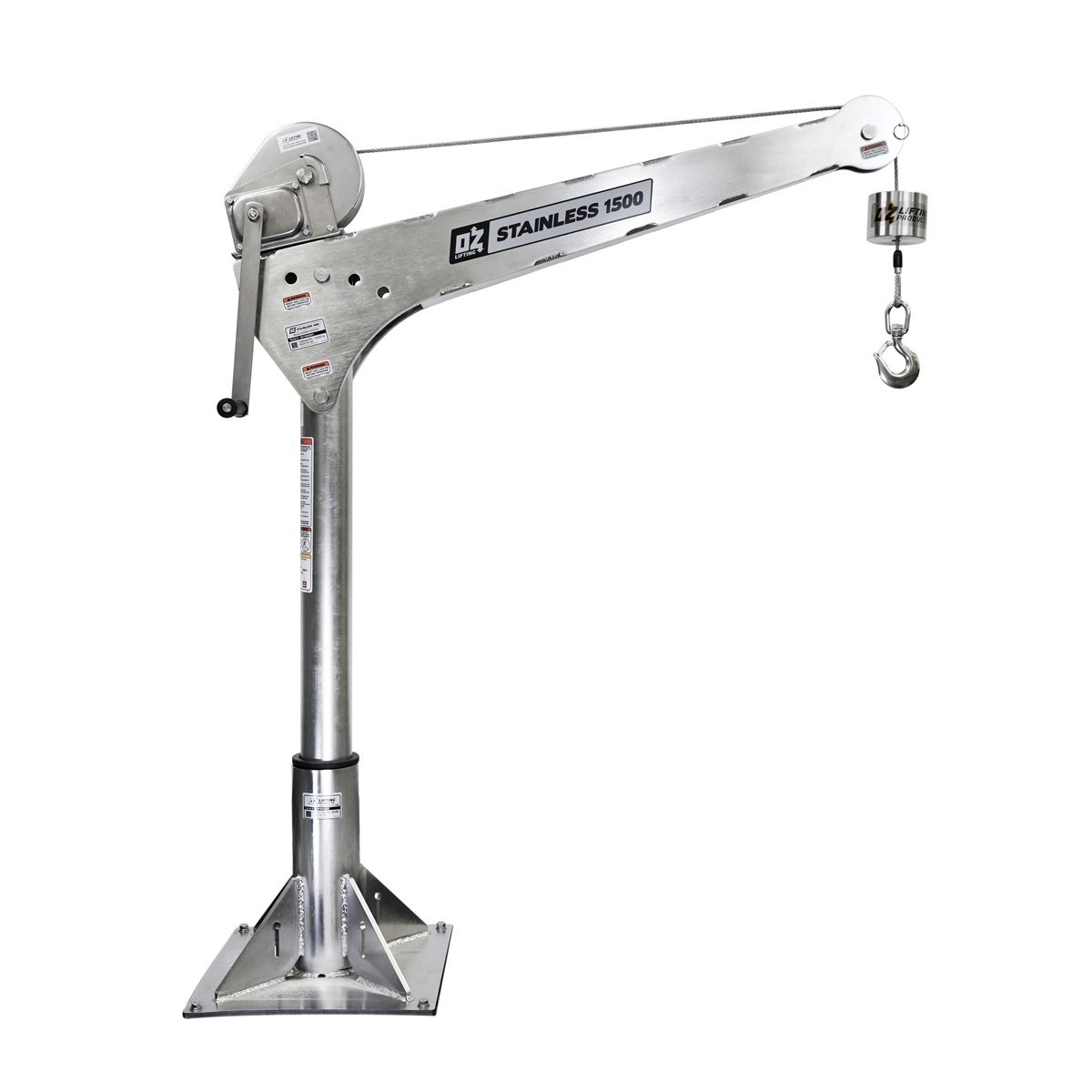 Oz lifting stainless 1500dav 2
