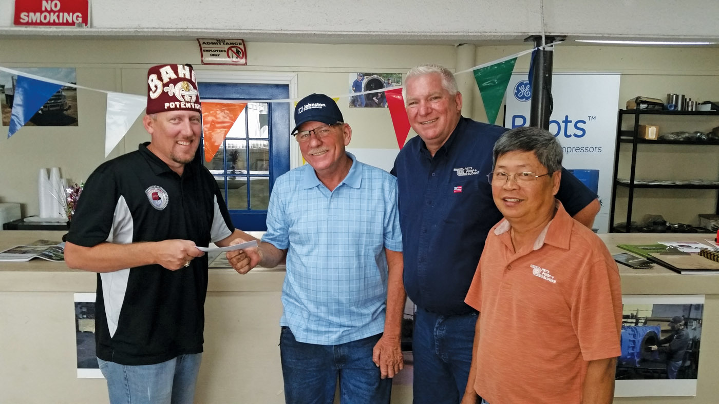 Pat’s Pump & Blower charity golf tournament