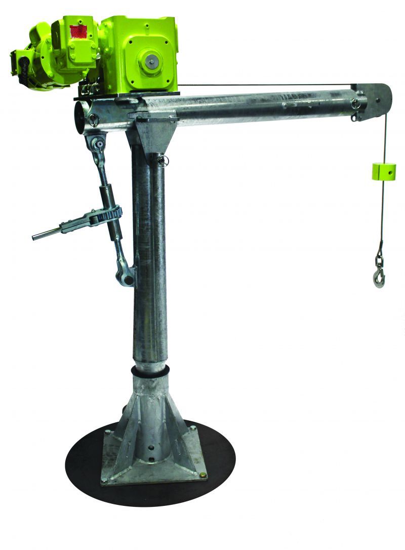Patterson davit crane large