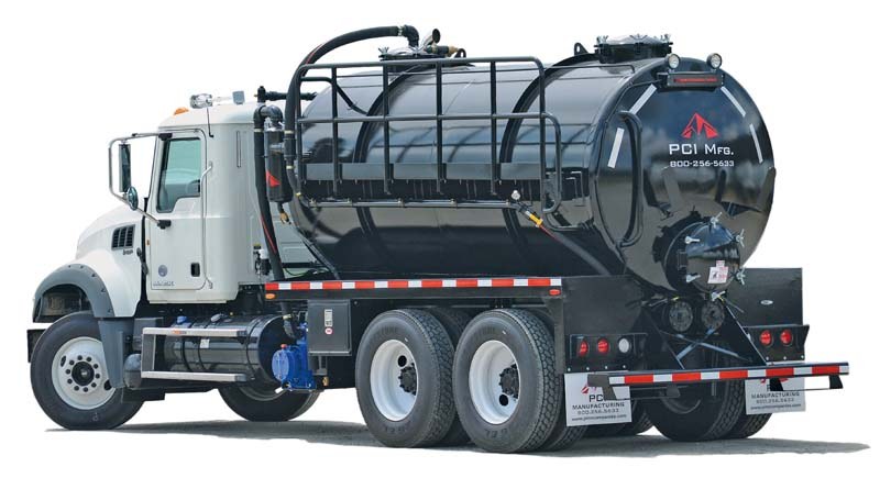 Industrial Vacuum Trucks - PCI Manufacturing Solutions bobtail