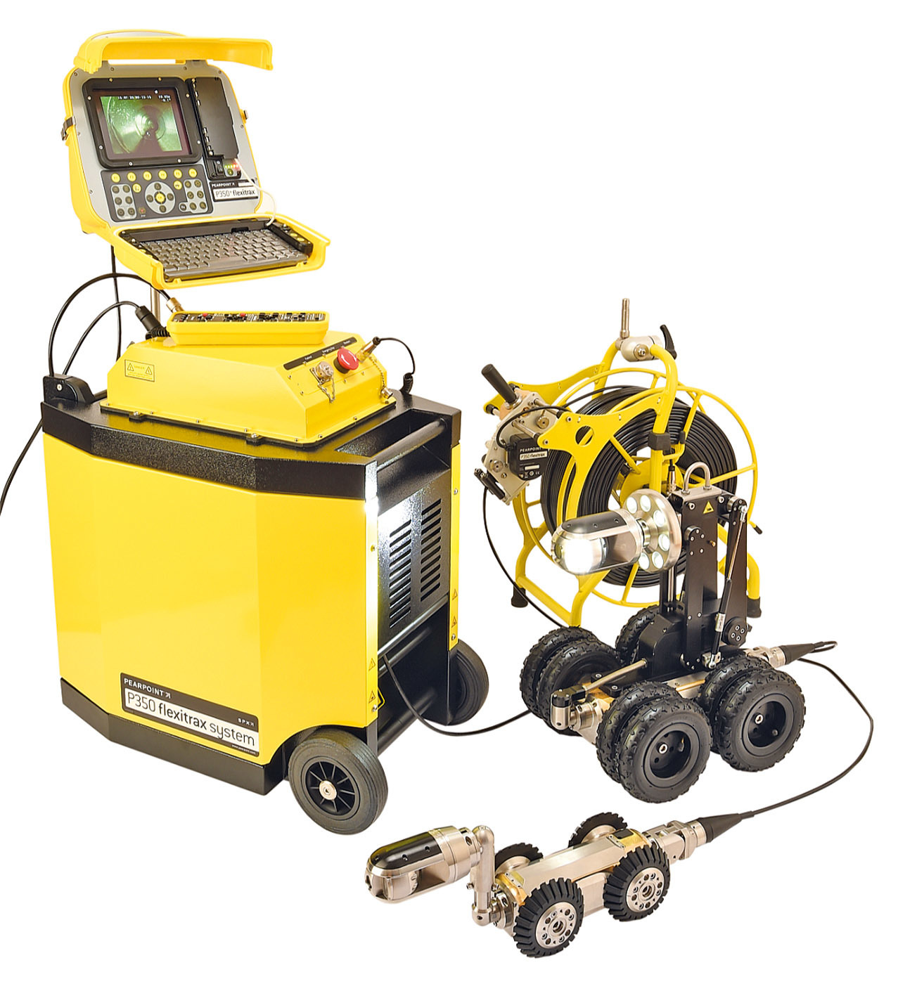 Crawler Cameras - Pearpoint/SPX P350 flexitrax