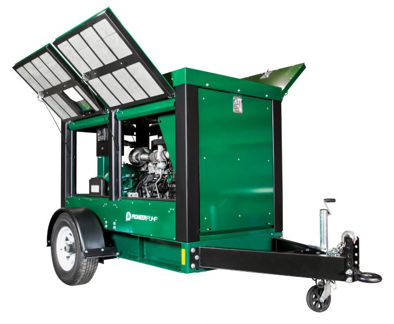 Pioneer pump diesel driven pump packages large